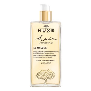 Nuxe Hair Prodigieux Pre-Shampoo Nourishing Mask Μάσκα Θρέψης Πριν το Σαμπουάν με Εκχύλισμα Ελαίου Ροζ Καμέλιας, 125ml