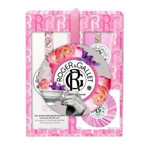 Roger&Gallet Promo Feuille de The Eau Parfumee Bienfaisante Άρωμα, 100ml & Αφρόλουτρο, 50ml & Δώρο Σαπούνι, 50gr