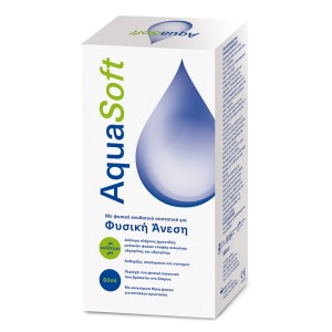 Aquasoft Διάλυμα Καθαρισμού Φακών Επαφής Travel Size, 60ml
