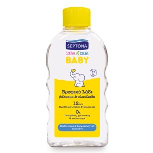 Septona Baby Calm n Care Βρεφικό Λάδι με Βάλσαμο & Ελαιόλαδο, 200ml