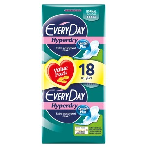EVERYDAY HYPERDRY ΣΕΡΒΙΕΤΕΣ 18τεμ. - (NORMAL ULTRA PLUS) (0634)