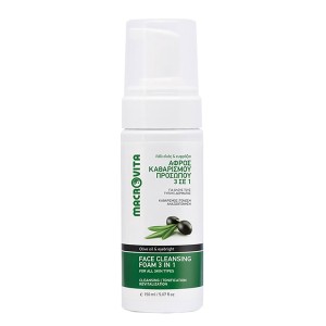 Macrovita Αφρός Καθαρισμού Προσώπου 3 σε 1, 150ml