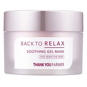 Thank You Farmer Back To Relax Soothing Gel Mask Ήπια Leave-on Mάσκα Προσώπου για Ενυδάτωση, 100ml