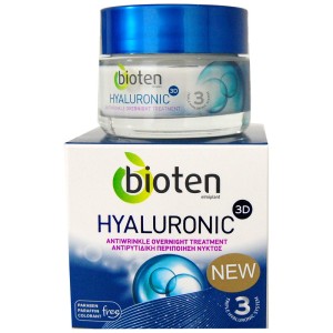 Bioten Hyaluronic 3D Αντιρυτιδικη Κρέμα Νύχτας 50ml