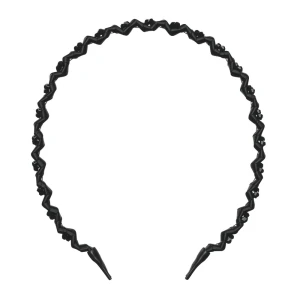  Invisibobble Hairhalo True Dark Sparkle, Στέκα Μαλλιών,1τμχ