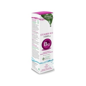 Power Health Vitamin B12 1000mg με Στεβια 20 αναβράζοντα δισκία 1000mg 