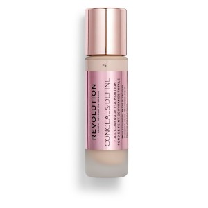 Revolution Conceal & Define Foundation Απόχρωση F4, 23ml