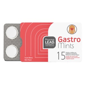 Pharmalead Gastro Mints με Γεύση Μέντα, 15παστίλιες