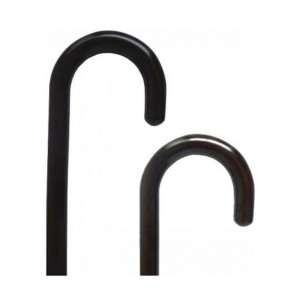 Anatomic Line 5603 Μπαστούνι Οξιάς Μονοκόματο Χρώμα Μαύρο, 90cm