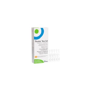Thea Pharma Hellas Thealoz Duo Gel Οφθαλμικές Σταγόνες με Υαλουρονικό Οξύ για Ξηροφθαλμία, 12ml