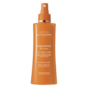 Institut Esthederm Bronz Impulse Face And Body Spray Προετοιμάστε το Δέρμα σας για Μαύρισμα, 150ml