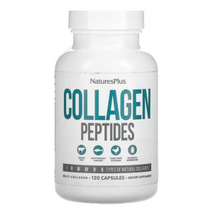 Natures Plus Collagen Peptides, 120 κάψουλες