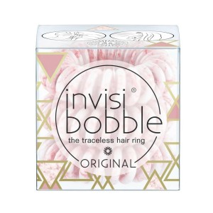 Invisibobble Original Pinkerbell Marblelous Pink Λαστιχάκια Μαλλιών 3τμχ