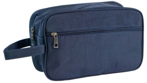 Ro-Accessories Ανδρικό Νεσεσέρ Υφασμάτινο Μπλε, 1τμχ