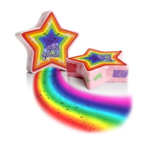 Pokhara Bath Fizzer Fresh Floral Star Άλατα Μπάνιου, 100g