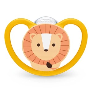 Nuk Space Πιπίλα Σιλικόνης 6-18m Λιοντάρι, 1τμχ