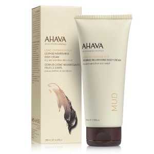 Ahava Dead Sea Mud Dermud Nourishing Body Cream Κρέμα Σώματος Πλούσιας Υφής Για Ξηρό & Ευαίσθητο Δέρμα, 200ml