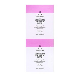 Youth Lab Cleansing Radiance Mask, Μάσκα Καθαρισμού, Λάμψης & Μείωσης των Διεσταλμένων Πόρων για Όλους τους Τύπους Δέρματος, 12ml
