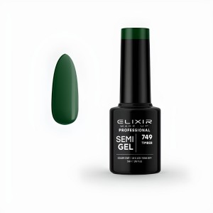 Elixir Make-up Semi Gel Ημιμόνιμο Επαγγελματικό Βερνίκι Νυχιών Νο749 Timber, 5ml