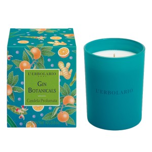 L Erbolario Gin Botanicals Αρωματικό Κερί με Άρωμα Λεμόνι, 250gr