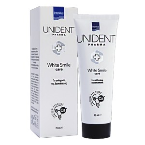 Intermed Unident Pharma White Smile Care Οδοντόκρεμα Για Ενίσχυση Της Λευκότητας Των Δοντιών, 75ml