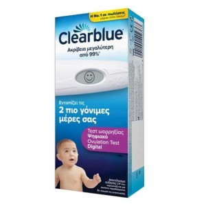 Clearblue Ψηφιακό Τεστ Ωορρηξίας, 20τμχ