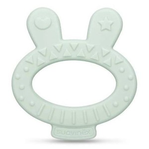 Suavinex Μασητικό Οδοντοφυίας Σιλικόνης Hygge Rabbit Γκρι, 1τμχ