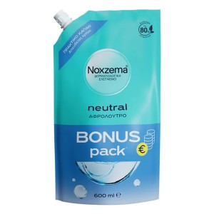 Noxzema Neutral Αφρόλουτρο Bonus Pack Refill, 600ml