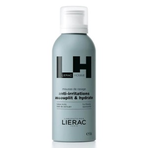 Lierac Homme Shaving Foam Αφρός Ξυρίσματος Κατά των Ερεθισμών, 150ml