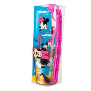 Mr.White Promo Minnie Mouse Οδοντόβουρτσα & Οδοντόκρεμα 75ml & Ποτήρι, 1σετ