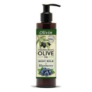 Olivin Body Milk Blueberry Γαλάκτωμα Σώματος Με Άρωμα Μύρτιλου, 200ml
