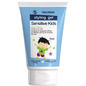 Frezyderm Sensitive Kids Styling Gel Παιδικό Ζελέ Μαλλιών για Δυνατό Κράτημα, 100ml
