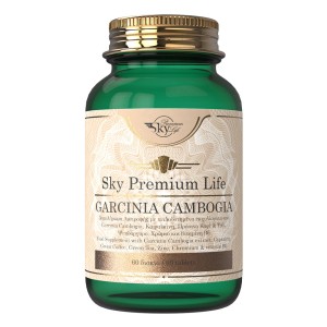 Sky Premium Life Garcinia Cambogia, Συμπλήρωμα Διατροφής Για Τον Καλό Μεταβολισμό Πρωτεϊνών, Υδατανθράκων, Λιπαρών Οξέων, 60tbs