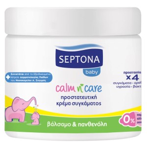 Septona Baby Calm n Care Προστατευτική Κρέμα Συγκάματος με Βάλσαμο & Πανθενόλη, 250ml