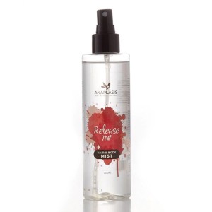 Anaplasis Hair & Body Mist Release Me Με Φραγκοστάφυλο, Γιασεμί, Βανίλια και Νυχτολούλουδο, 200ml