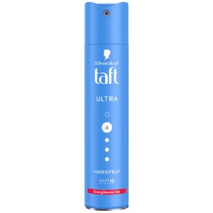 TAFT HAIR SPRAY 250ml - (No 4) (ULTRA STRONG)