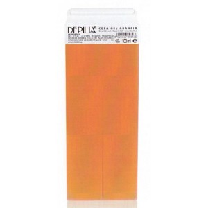 Depilia Κερί Αποτρίχωσης Ρολέτα Gel Arancio Πορτοκάλι, 100ml