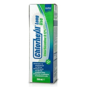 Intermed Chlorhexil 0.12% Mouthwash Long Use Στοματικό Διάλυμα με Χλωρεξιδίνη 0.12%, 250ml