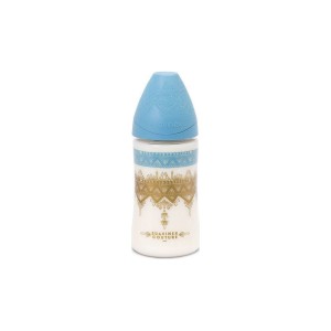 Suavinex Couture Μπιμπερό με Φυσιολογική Θηλή Σιλικόνης 270ml Σιελ