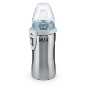 Nuk Παγουράκι Active Cup Ανοξείδωτο Μπλε, 215ml