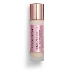 Revolution Conceal & Define Foundation Απόχρωση F1, 23ml