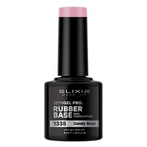Elixir Semigel Ημιμόνιμο Βερνίκι Νυχιών Candy Rose 1335, 8ml