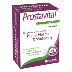 Health Aid Prostavital Συμπλήρωμα για την Καλή Υγεία του Προστάτη, 90caps