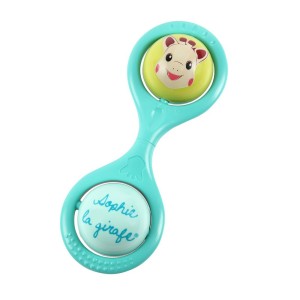 Sophie La Girafe, Σόφι καμηλοπάρδαλη Μαράκα κουδουνίστρα σε 2 χρώματα