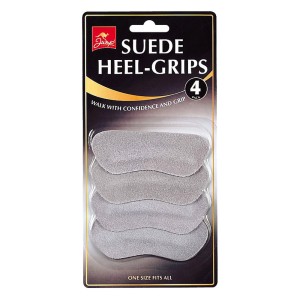 Suede Heel - Grips Προστατευτικά Επιθέματα Φτέρνας από Καστόρ, 4τμχ