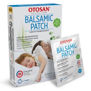 Otosan Balsamic Patch Φυσικό Επίθεμα Αρωματοθεραπείας, Καταπραΰνει από την Ρινική Συμφόρηση 7 Patches