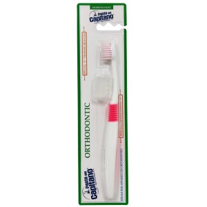 Pasta del Capitano Orthodontic Toothbrush Soft Ορθοδοντική Οδοντόβουρτσα Μαλακή Φούξια, 1τμχ