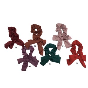 Ro accessories Σούρα μαλλιών φιόγκος 06-0154