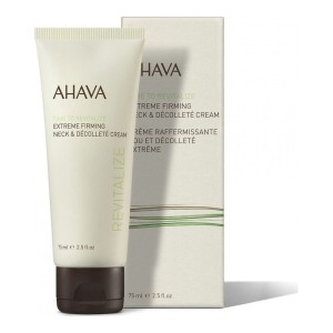 Ahava Time To Revitalize Extreme Firming Neck & Decollete Cream, Κρέμα Σύσφιξης Για Τον Λαιμό & το Ντεκολτέ, 75ml