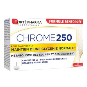 Forte Pharma Chrome 250 mg, 30 Δισκία